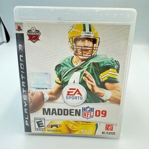 Madden NFL 09 - PlayStation‎ 3 PS3 Game - Complete w/ Manual